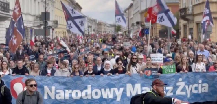 Życie jest największą wartością! 50 tys. Polaków na Narodowym Marszu Życia