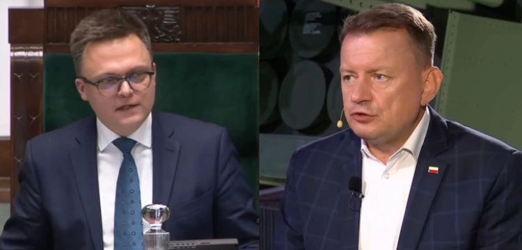 „Nie ma pojęcia o zagrożeniach”. Szef MON stanowczo odpowiada Hołowni