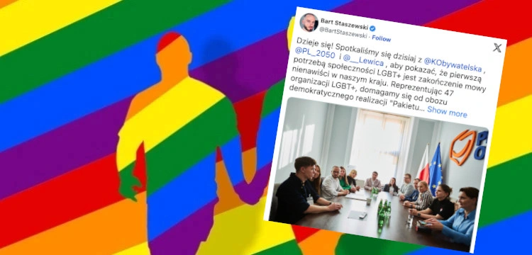 Co z obietnicami opozycji? Teraz zajęli się „Pakietem pomocy LGBT”