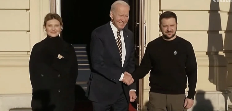 Biden spędził w Kijowie pięć godzin. „Rzucił wyzwanie Putinowi”