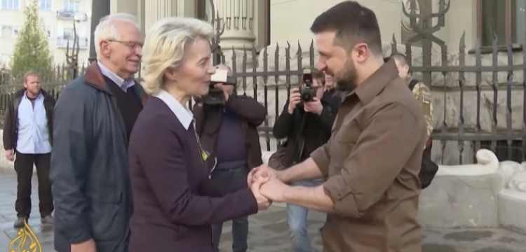 Droga Ukrainy do UE. Szefowa KE odwiedza Kijów