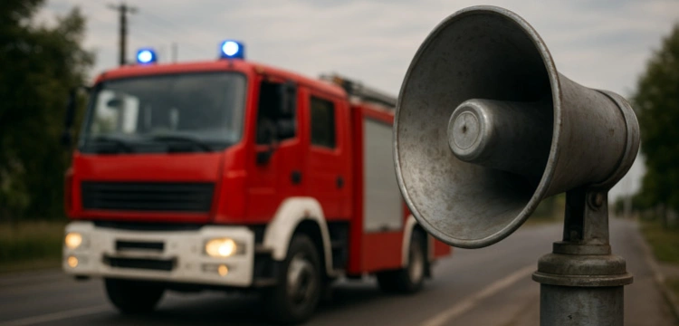 W kilku miejscowościach zawyły syreny. Mieszkańcy je zbagatelizowali