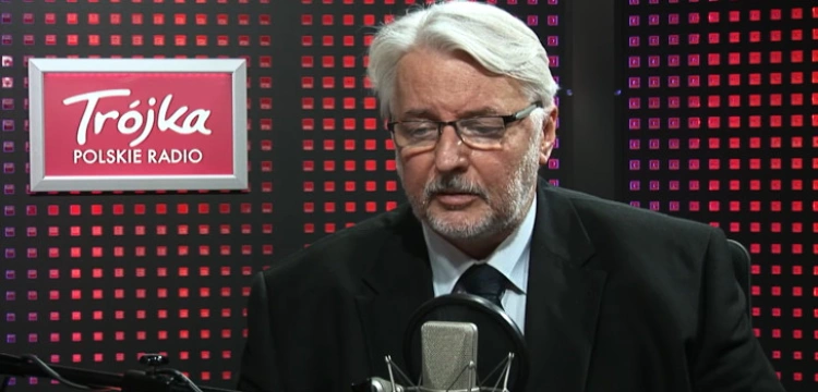 Witold Waszczykowski: Polsce przystawia się dziś pistolet do głowy