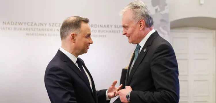 „Biden milczał i robił notatki”. Prezydent Litwy o kulisach szczytu B9
