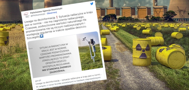 Radioaktywna fala zmierza do Polski? To FAKE NEWS!