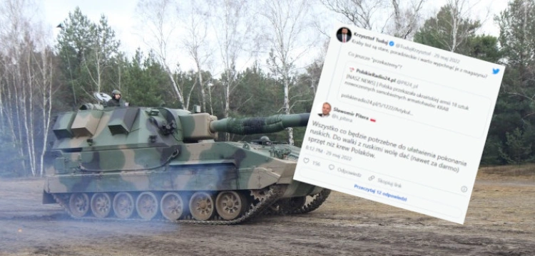 Poseł Konfederacji krytykuje wysyłanie broni na Ukrainę. Mocna odpowiedź weterana