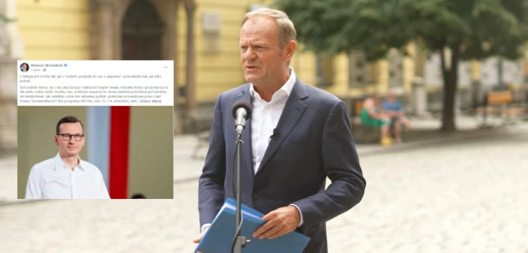 Premier Morawiecki: Platforma Obywatelska jest wściekła