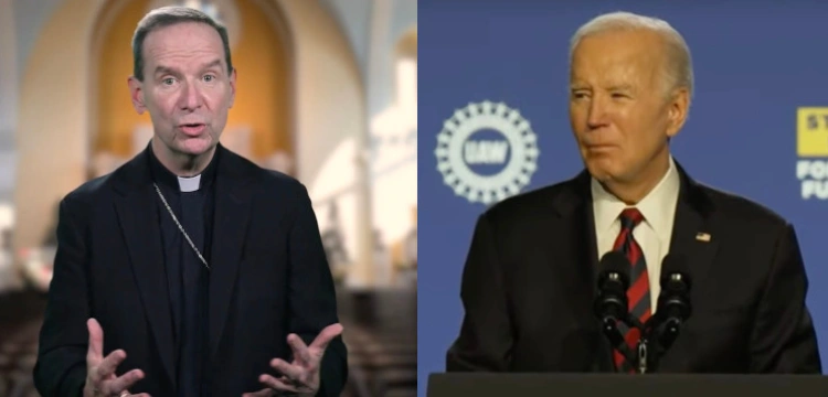 Bp Burbidge odpowiada Bidenowi: Zabranie życia niewinnego dziecka nigdy nie jest wyborem!