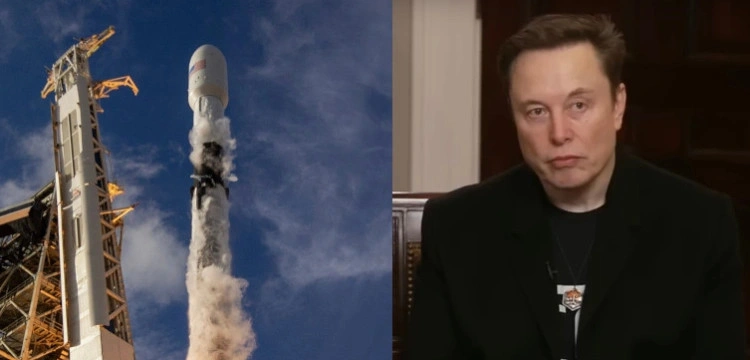 Falcon 9 rozbiła się nad Polską. Musk chce odzyskać części rakiety