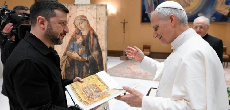 Leon XIV spotkał się z Prezydentem Ukrainy