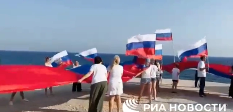 [WIDEO] Rosyjski wiec poparcia na Cyprze