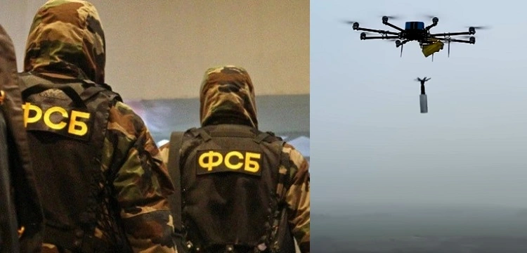 Rosja. Atak drona na siedzibę FSB w pobliżu granicy z Ukrainą