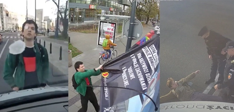 Warszawa. Kolejny skandaliczny atak na furgonetkę Pro-Life [Wideo]