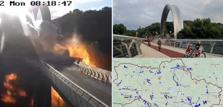Ukraina opublikowała mapę ataków rakietowych Rosji – pociski były odpalane z powietrza, morza i ziemi