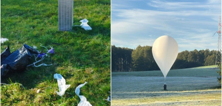 Znad Białorusi do Polski wleciało 60 obiektów. Odnaleziono tylko 4 z nich