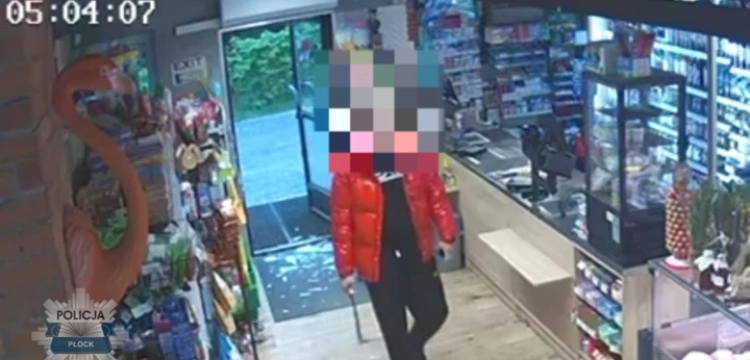 Bandyta z maczetą zatrzymany przez płockich policjantów