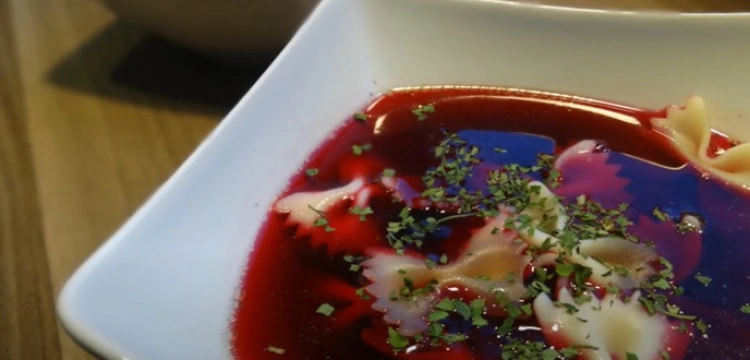 Barszcz na kwasie buraczanym Ćwierczakiewiczowej. POLECAMY!