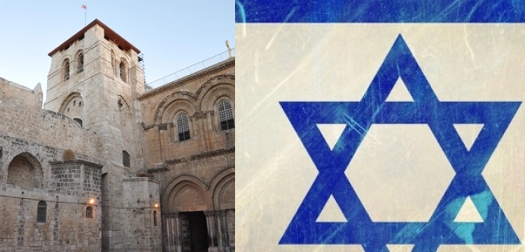 Izraelska policja wdarła się do Bazyliki Grobu Pańskiego