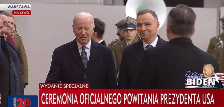 Prezydent Duda przywitał prezydenta USA