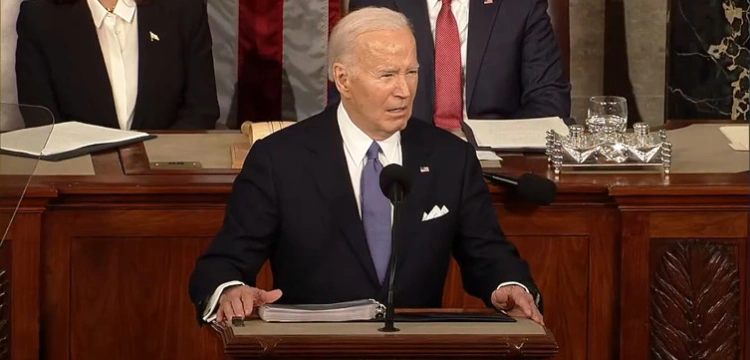 Biden przed Kongresem: Putin nie zatrzyma się na Ukrainie