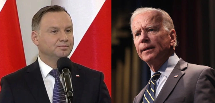 Wideokonferencja Dudy i Bidena. O czym rozmawiali prezydenci?
