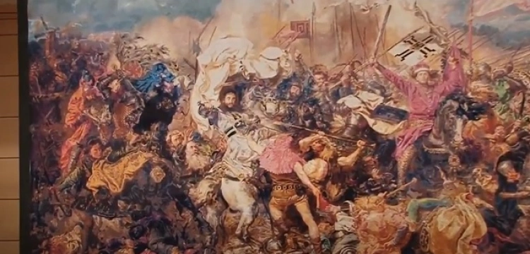 8 mln krzyżyków, żeby wyhaftować Bitwę pod Grunwaldem (Wideo)