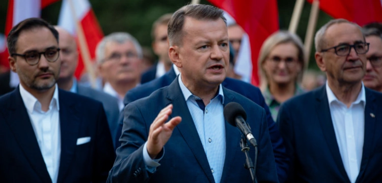 Błaszczak: Hołowni pali się grunt pod nogami