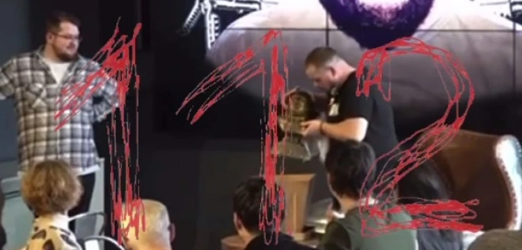 Jest nagranie z zamachu na kremlowskiego bloggera [Wideo]