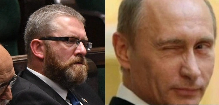 Na krawędzi zakazu za finanse z Moskwy? MSWiA ostrzega przed partią Brauna