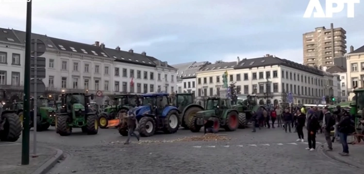 Bruksela. Starcia z policją. Tysiące rolników protestuje przeciw umowie UE–Mercosur