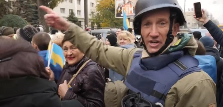 Chersoń. Władze Ukrainy ostrzegają przed rosyjskimi minami i ostrzałem [Wideo]