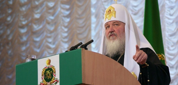 Patriarcha Cyryl: uratować Rosję od "zewnętrznie narzuconej wojny wewnętrznej
