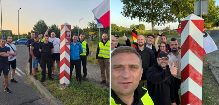 Obywatelska mobilizacja na granicy z Niemcami. Tysiące Polaków ruszyło do obrony