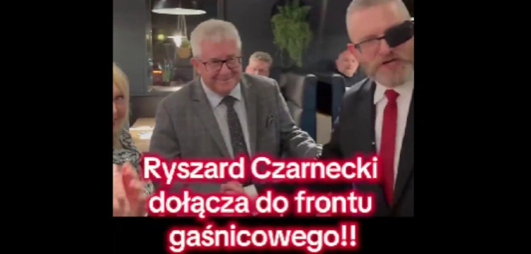 Głośny transfer do partii Brauna? R.Czarnecki zabrał głos