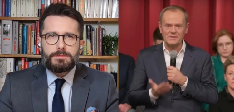 Rzecznik PiS: Tak antysemicka wypowiedź powinna wykluczyć Tuska z polityki