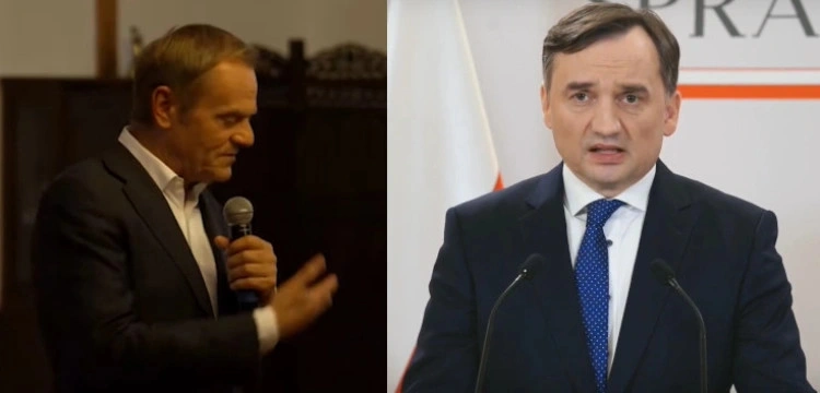 Min. Ziobro: Tusk jest niemieckim kolaborantem
