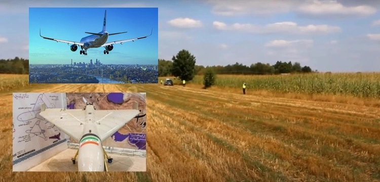 Rosyjski dron nad Polską. Ekspert: To było realne zagrożenie dla pasażerów samolotów rejsowych