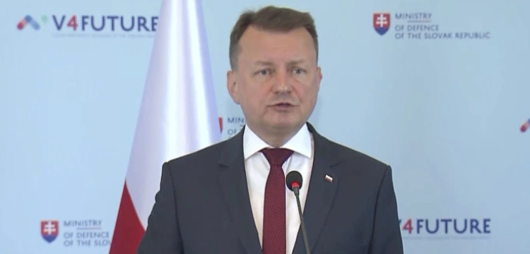Wicepremier Błaszczak na Słowacji: Kreml udowadnia, że nie ma żadnych hamulców