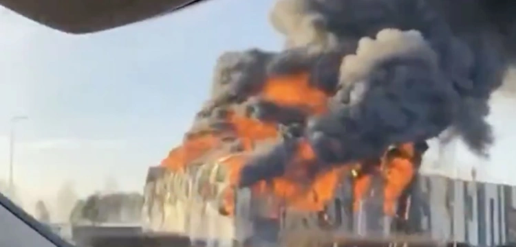 Łotwa. W płomieniach stanęła fabryka dronów. Produkowała sprzęt dla Ukrainy