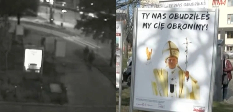 Zniszczyli wystawę poświęconą JPII. Wandale w rękach policji