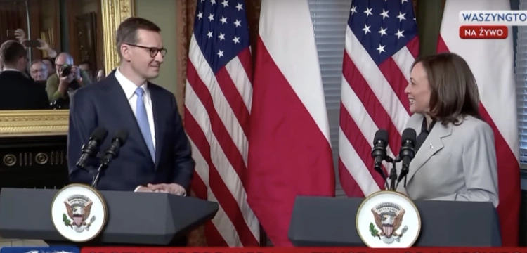 Kamala Harris dziękuje Polsce za przywództwo ws. Ukrainy