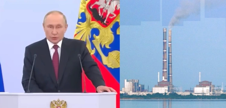 Co za absurd! Putin uznał elektrownię w Zaporożu za… własność Rosji
