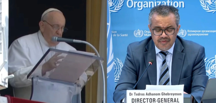 Watykan. Tajemnicza wizyta szefa WHO u papieża