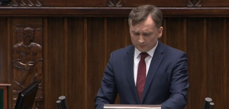 Minister Ziobro: Jesteście opozycją fatalną