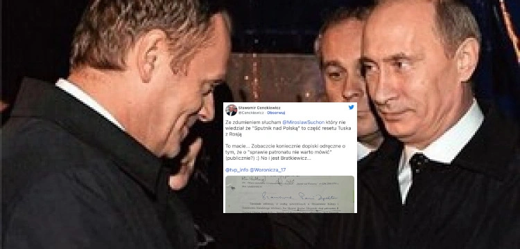 Tak wyglądał „reset z Rosją” w wydaniu Tuska. Prof. Cenckiewicz ujawnia dokumenty