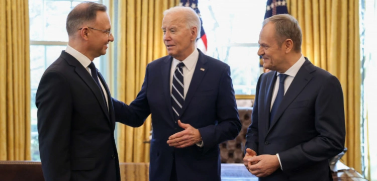 Światowe media: Duda i Tusk odkładają spory na bok, by przekonać USA do pomocy Ukrainie
