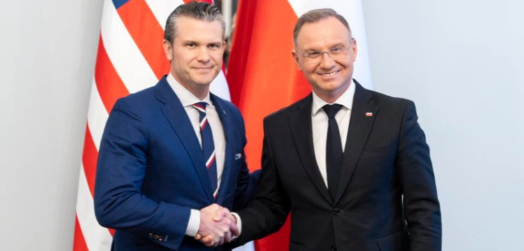 Hegseth: Wspaniałe spotkanie z prezydentem Dudą. Polska daje przykład