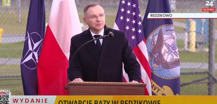 "To nie jest już rosyjska strefa wpływów" - Prezydent na otwarciu bazy antyrakietowej w Redzikowie