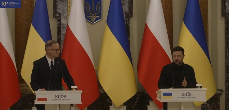 Prezydent Duda odznaczony w Kijowie: „Ukraina nie zostanie sama”