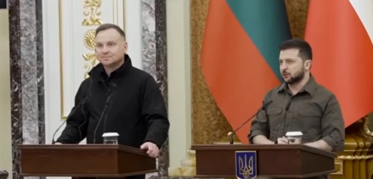 Zełenski: Jestem wdzięczny Andrzejowi Dudzie, przyjacielowi wszystkich Ukraińców